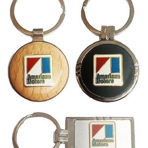 AMERICAN MOTORS - Custom Key Ring (Free Engraving)