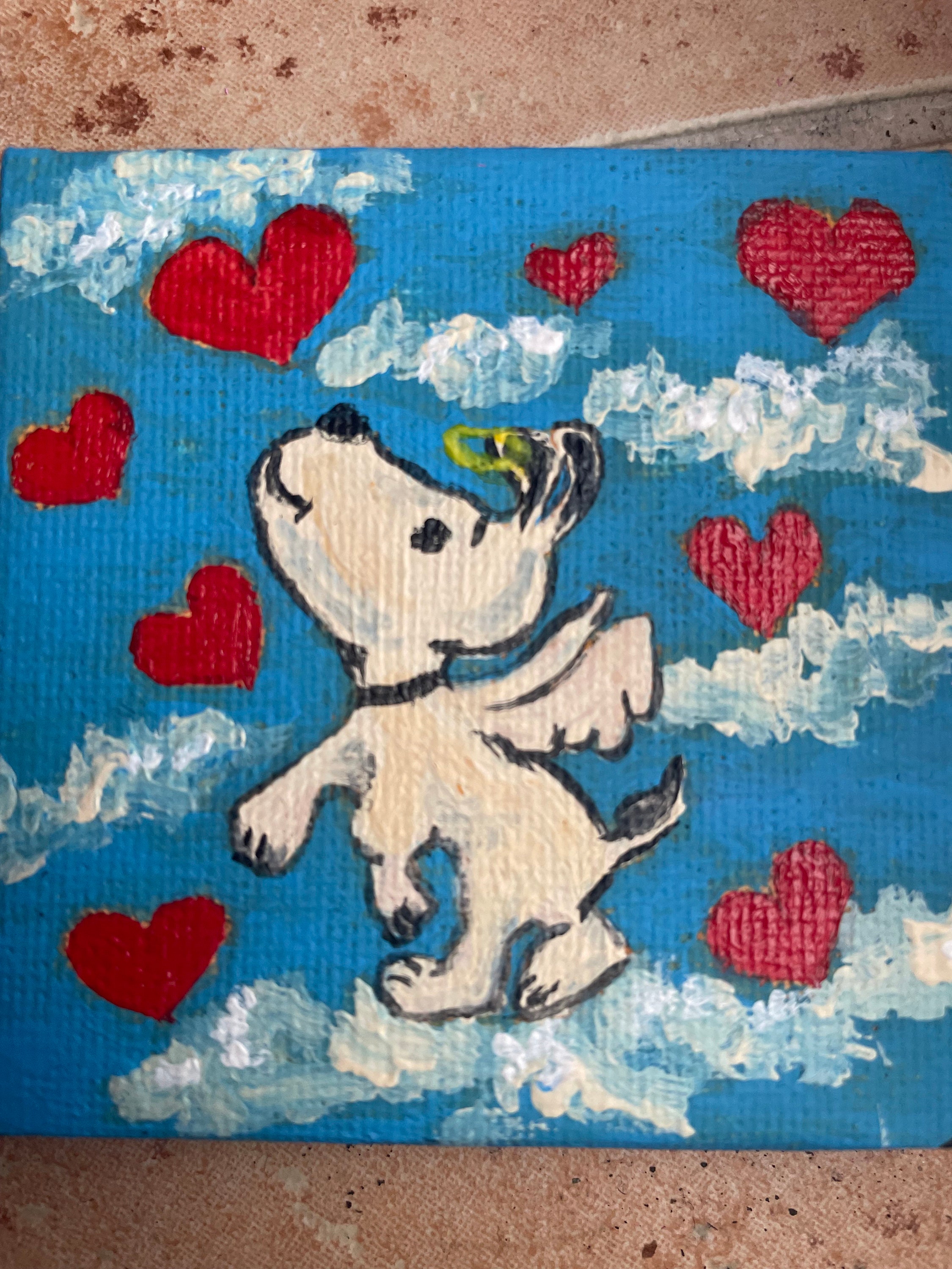 süß snoopy bilder mit herz