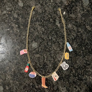 Texas Girl Charm Necklace