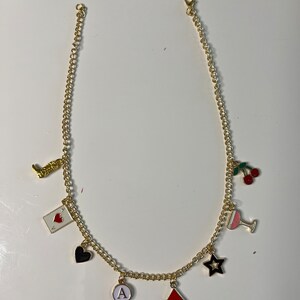 Custom charm necklace