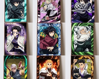 Demon Slayer Hashira Art Print | Anime A4 Wall Decor
