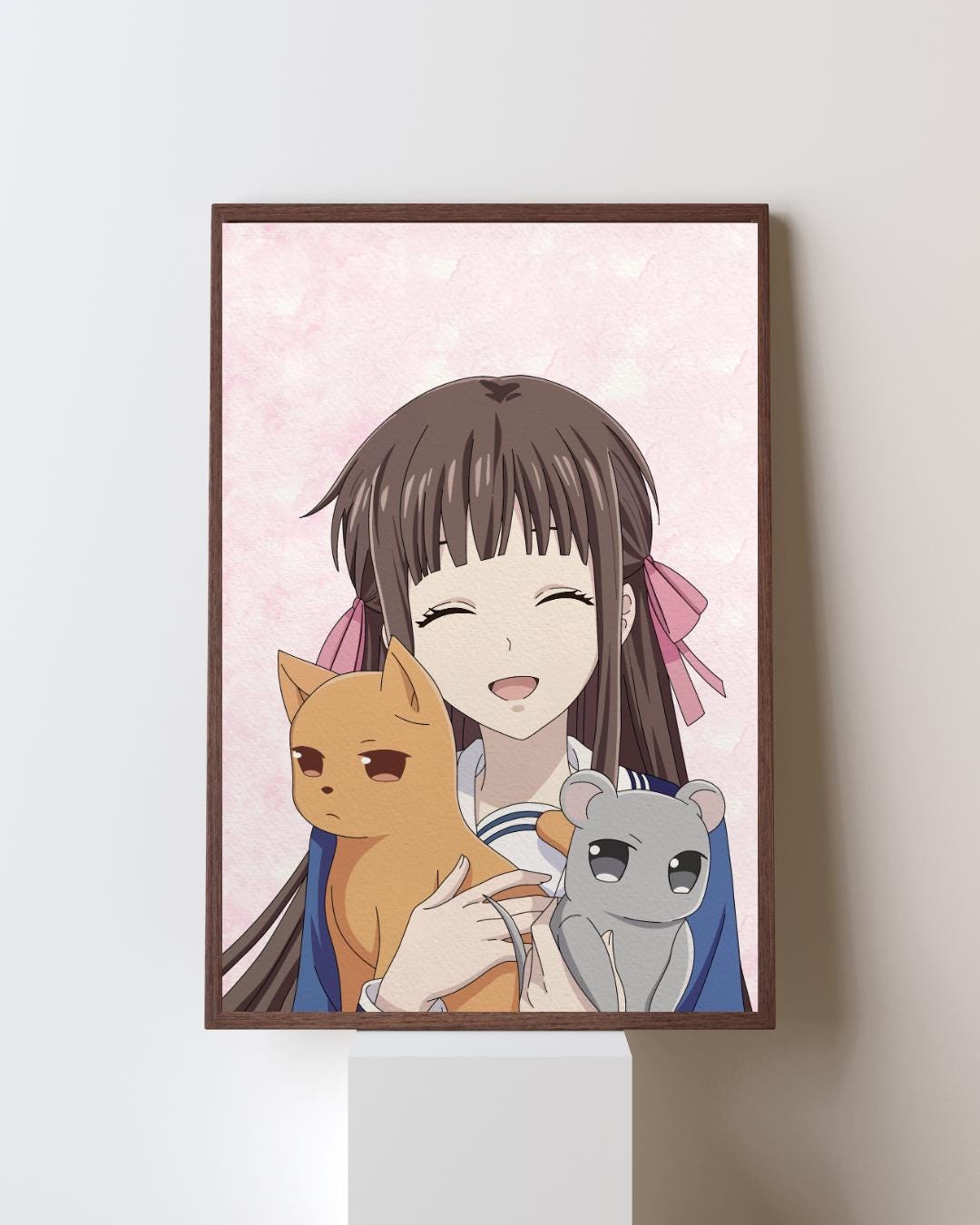 Fruits Basket Anime Print Tohru, Kyo & Yuki Unframed Art - Etsy