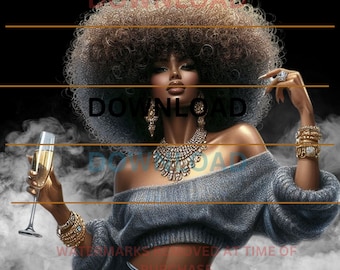 Black woman afro queen png black woman afro queen png Black Woman Tumbler Wrap boss png African American Woman b1