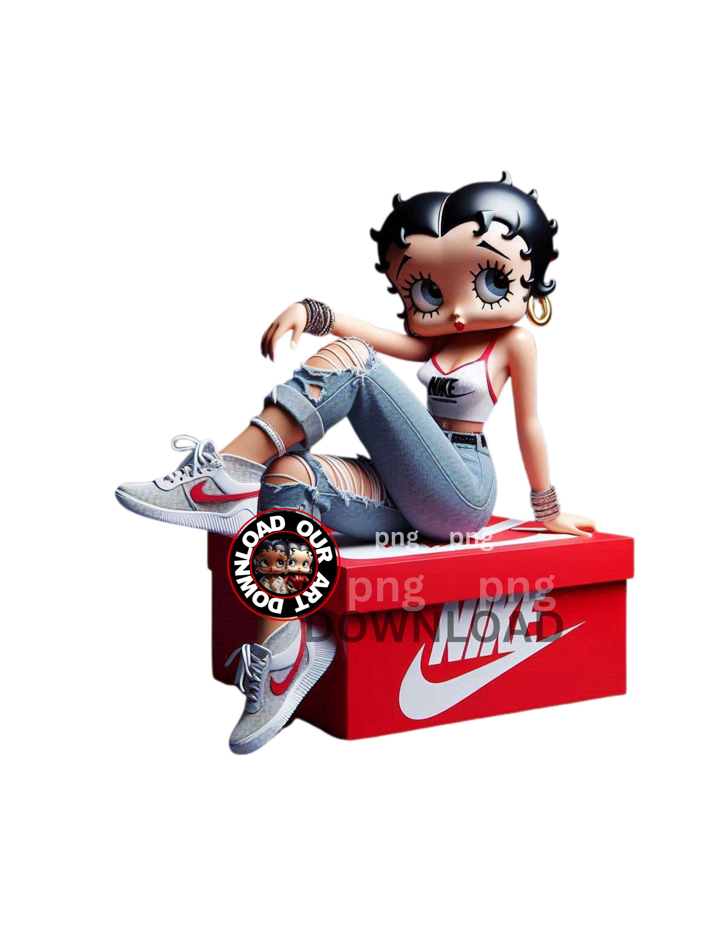 Betty Boop Converse - Etsy