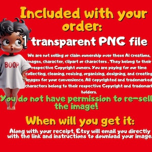 Melanin Betty Boop dtf png Streetwear tshirt design png Boop Download Betty Boop png high resolution Tumbler Curvy woman diva mom gift b1 image 3