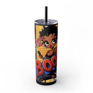 Melanin Betty Boop dtf png Streetwear tshirt design png Boop Download Betty Boop png high resolution Tumbler Curvy woman diva mom gift b1 image 5