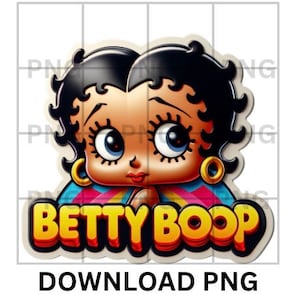 Betty Boop Sticker, Betty Boop Shirt, Betty Boop PNG, png download, sublimation png, Black Betty Boop, Betty Boop Black Tumbler, Mug Wrap