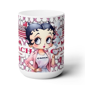 Betty Boop Mug Wrap sublimation mug wrap designer png wrap mugwrap  3D Purse wrap, Coach Design Valentine cup, Diva Mug Fashion cup png