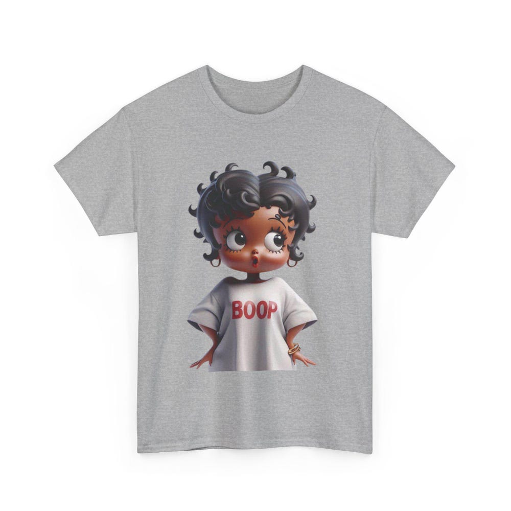 Snorider Design Black Betty Boop Shirt, Betty Boop Shirt, Streetwear, Y2K Shirt, Hip Hop Shirt, Betty Lover Gift, Black Girl Shirt, Fun Black Girl Shirt