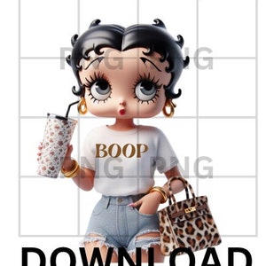Bougie Png, Betty Boop Download, Betty Boop PNG, Betty Boop Sublimation Design, BettyBoop, png Betty Boop, coquette png, Betty Boop Designs