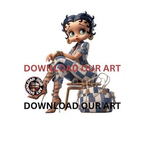 Streetwear tshirt design png, Boop Download, Betty Boop PNG, Betty Boop png, Betty Boop sublimation, Bettie Boop, BettyBoop, Png Betty