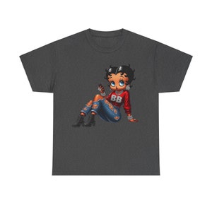 Streetwear Betty Boop, Black Betty Boop, Betty Gear, Betty Girl, Betty Boop Tshirt, Unisex Heavy Cotton Tee image 10