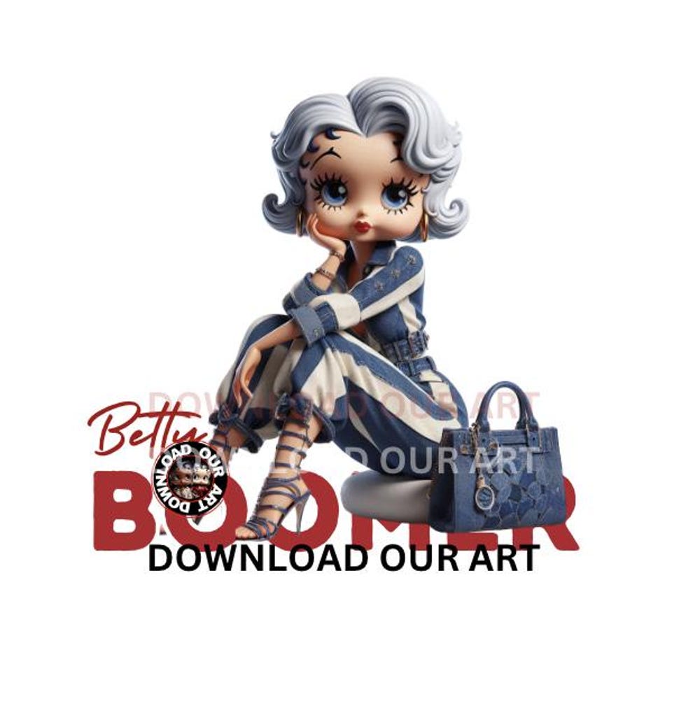 Alwaysky Style Baby Boomer Tshirt Png, Boop Download, Betty Boop Png, Betty Boop Png, Betty Lover Design, Bettyboop, Png Betty