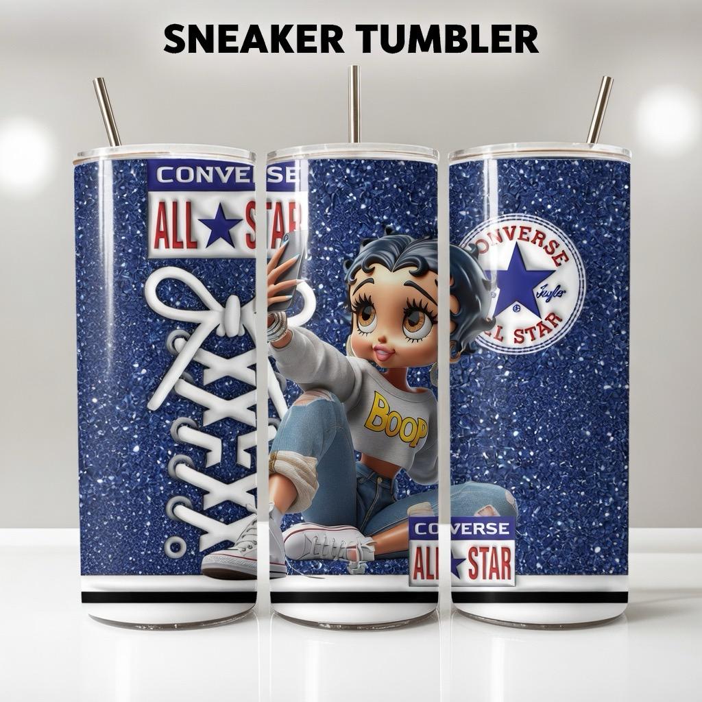 Betty Boop Converse - Etsy
