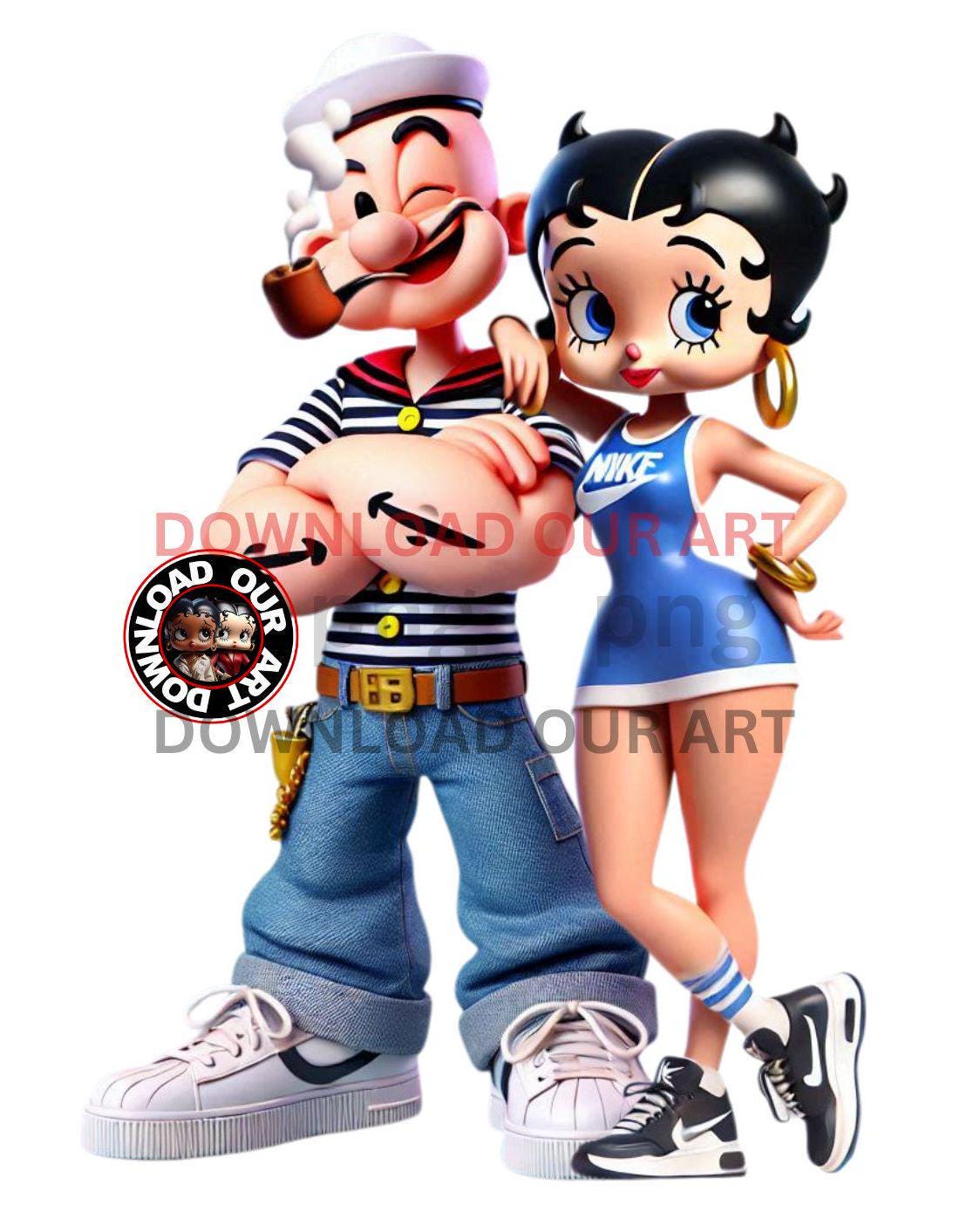 Popeye Png, Betty Boop, Valentine Shirt, Popeye Jpg, Betty Boop 