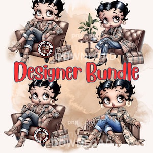 Designer Betty Boop Bundle Download Png Sublimation png dtf Sticker Betty Boop PNG Download BettyBoop Tumbler png tshirt design png fashion