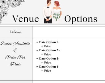 Wedding Venue Planner