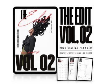 Agenda digitale senza data per Goodnotes / The Edit Vol. 02 Signature Edition