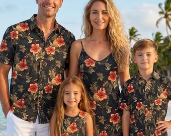 Matching Hawaiian Outfits - Tropical Print Apparel for Family - Mix & Match Family Apparel