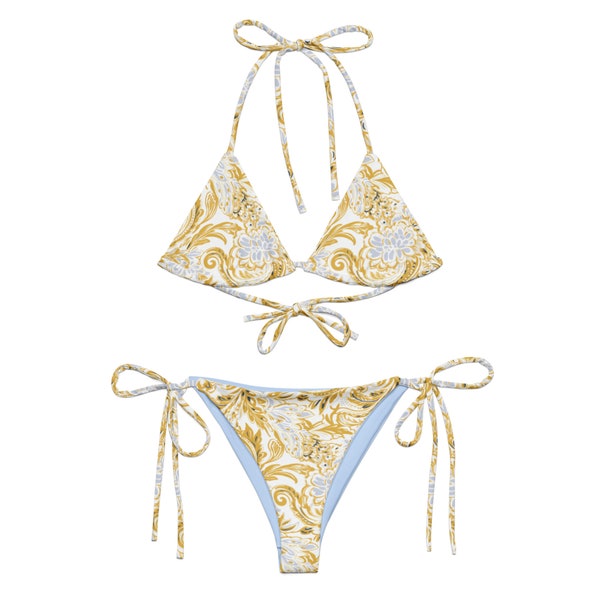 Jaqueline Bikini Pink Paisley Print