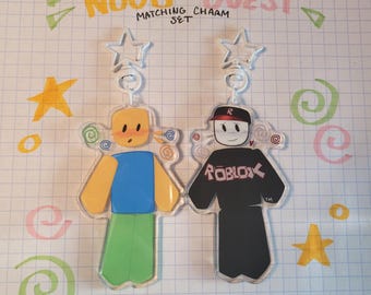 Noob + Guest Magnetic Charm Set | Roblox
