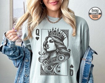 Queen Of Hearts Women's Comfort Colors® 1717 Shirt