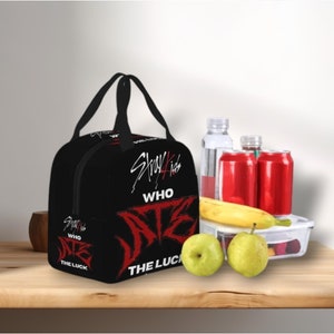 Stray Kids x ATE Lunch Bag - K-Pop Geschenkidee Büro Lunchbox - KOSTENLOSER VERSAND!