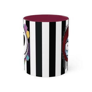 Jack and Sally Mugs, The Nightmare Before Christmas Mug, Jack Skellington, Loving Gift Ideas image 8
