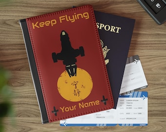 Keep Flying Firely Spaceship Passport cover | Serenity