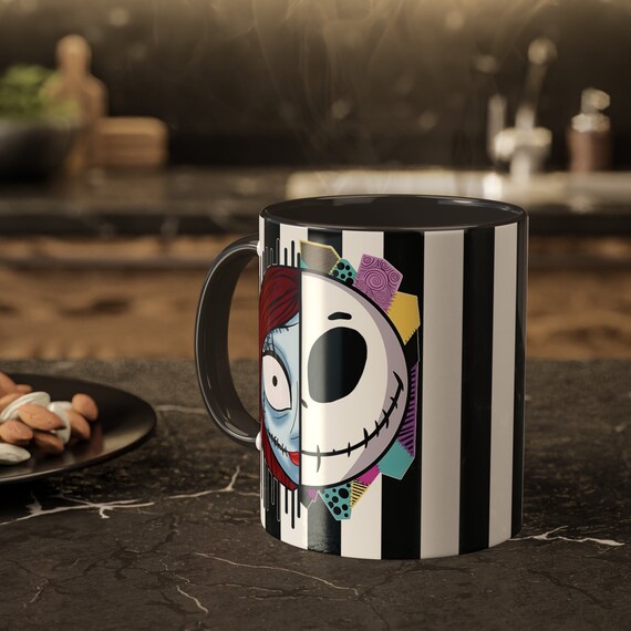 Jack and Sally Mugs, the Nightmare Before Christmas Mug, Jack Skellington,  Loving Gift Ideas - Etsy