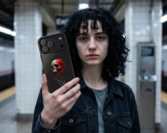 Gothic iPhone Case Skull | Tough Magnetic Case