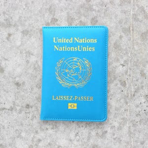 UN-Passhülle: UN-Passinhaber Blue