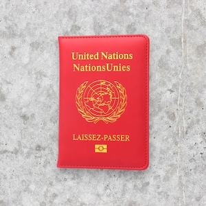 UN-Passhülle: UN-Passinhaber Red