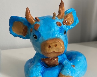 Schattige koeienslang