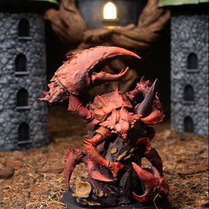 3D Printed Giant Crab Miniature 32mm