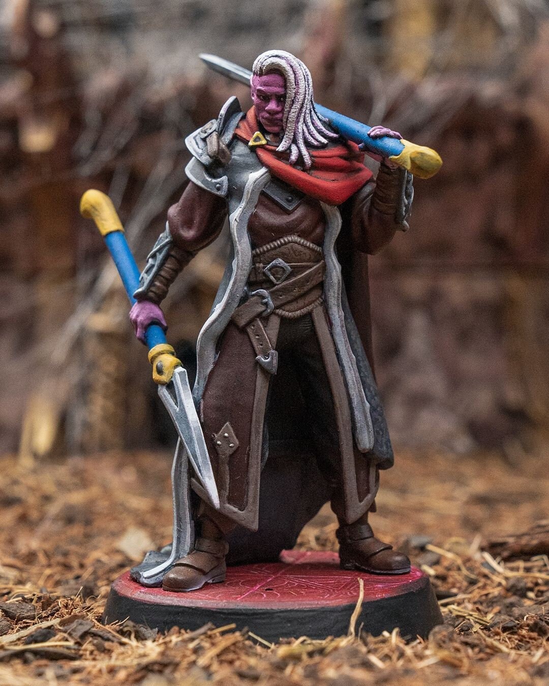 Drow Elf Ranger, Warrior, Fighter Miniature 32mm 3d Printed - Etsy