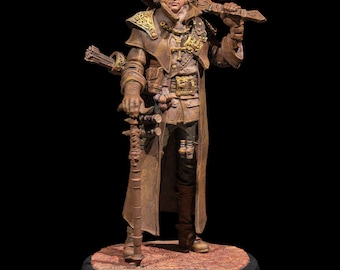 32mm Vampire Hunter Miniature (Diecarn)