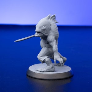 Set of 3 Kuo Toa Miniatures 32mm