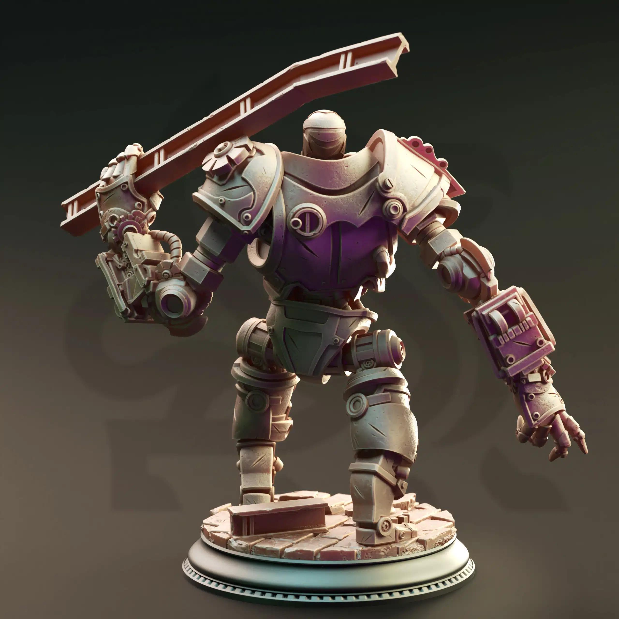 画材 Golem footprints Wizkids Bone Golem 
