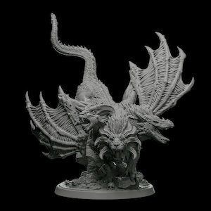 3D Printed Chimera Miniature