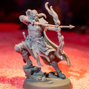 Miniature elfe ranger/combattant 32 mm (elduin)