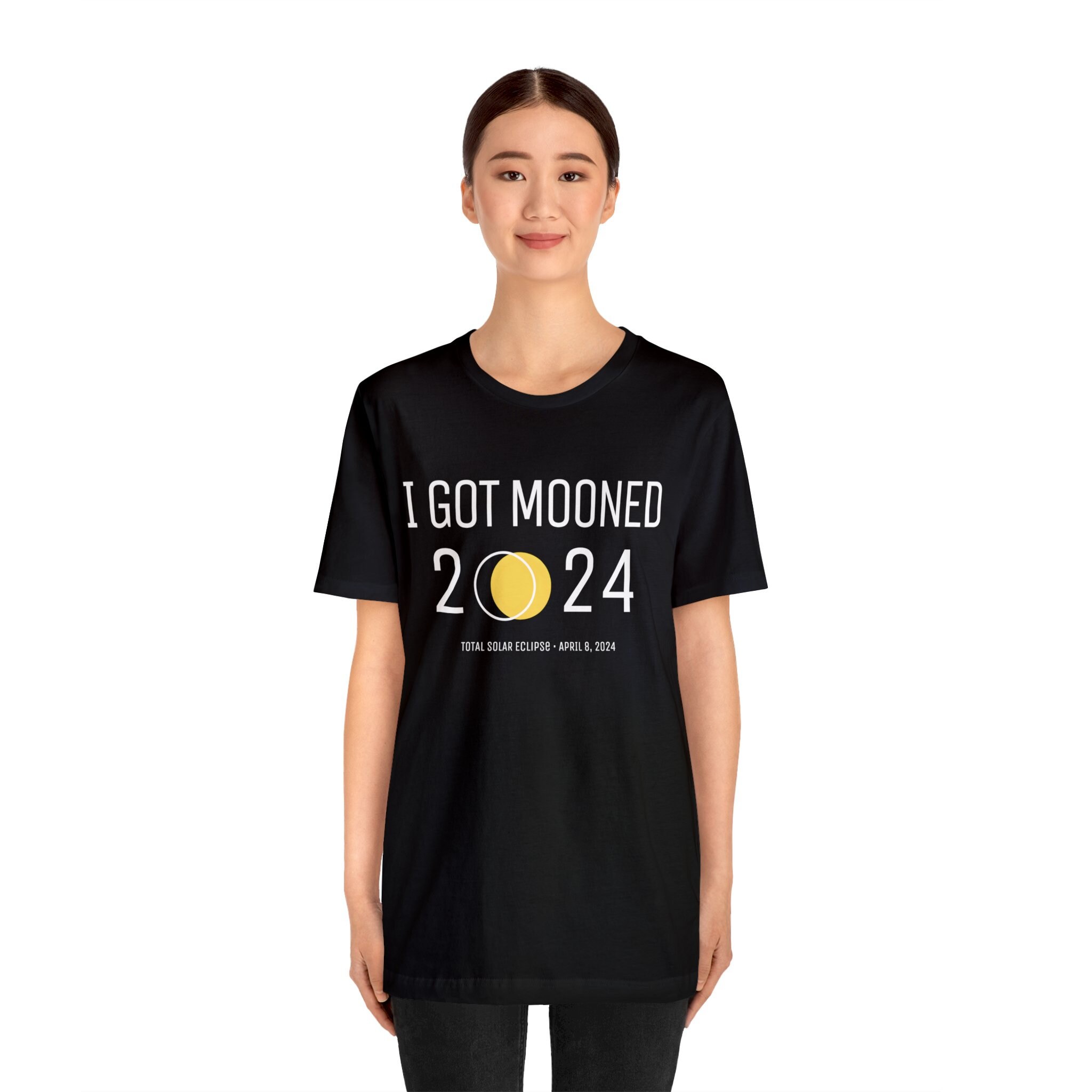 I Got Mooned 2024 4/8/2024 Totality Themed Tshirts, Inspired Tshirt