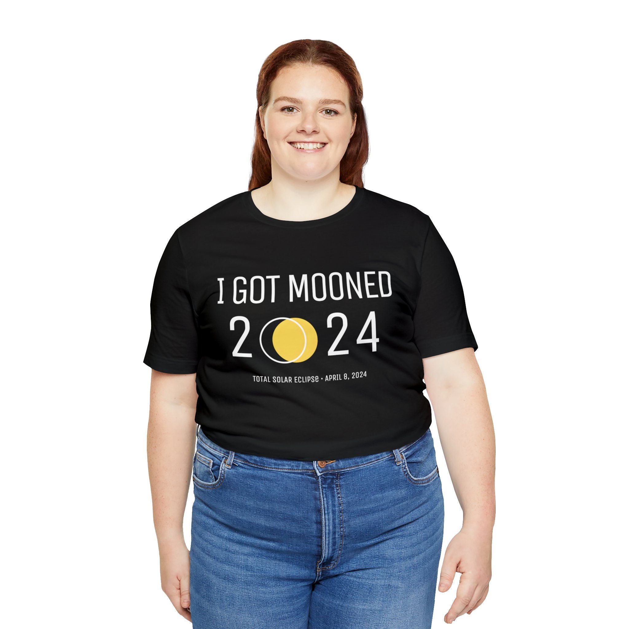 I Got Mooned 2024 4/8/2024 Totality Themed Tshirts, Inspired Tshirt
