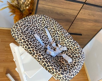 Bezug für das Neugeborenen-Set Stokke Tripp Trapp – Leopard