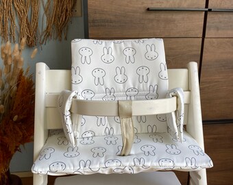 Ensemble de coussins pour chaise haute stokke tripp trapp - amovible - Miffy