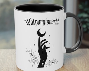 Walpurgisnacht, Tasse mit Spruch, Tasse Hexe, Geschenk, Keramiktasse, Geschenk für ihn, Geschenk für sie