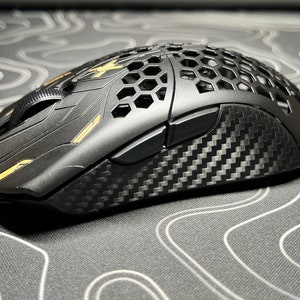 Finalmouse Ultralight X Medium (Lion) Side Grips Multiple Textures, Pick 2 Sets! (Carbon Fiber, White Carbon, Hex, Rough, Alcantara)