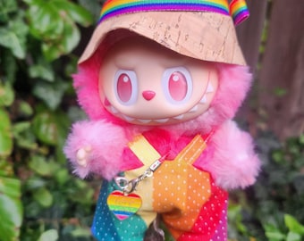 Labubu rainbow pride cute outfit (no doll)