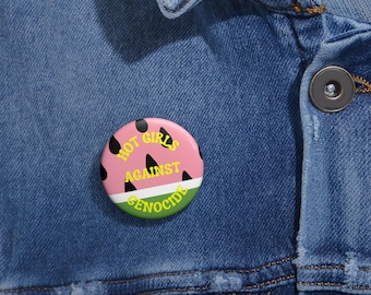 Palestine Solidarity Pin Button: Profits to PCRF