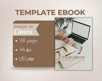 Modern Canva Workbook Template | Printable Coaching Guide | Course Creator Resource | Lead Magnet Bundle